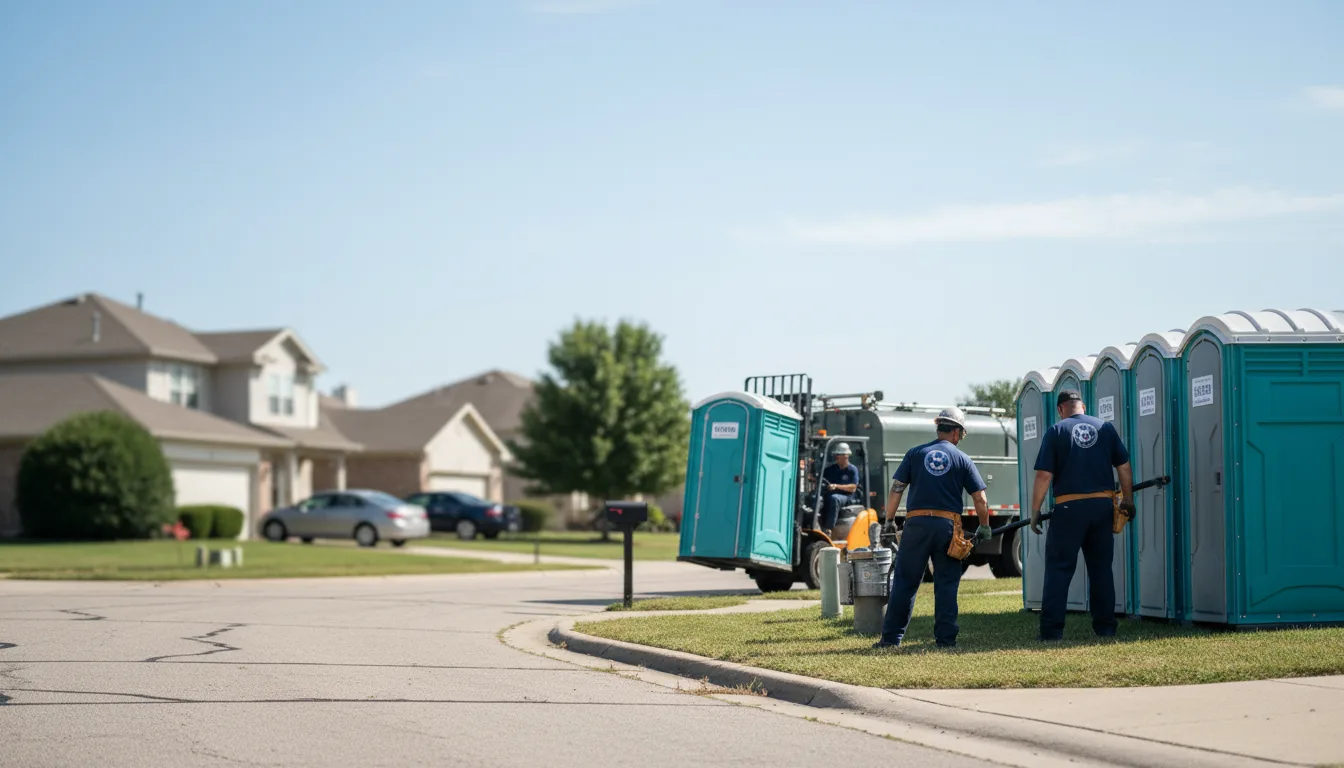 Porta Potty Rental in Fort Towson, OK near me